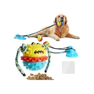 Dog Puzzle Toys with Interactive Design and Suction Cup for Large and Small Dogs