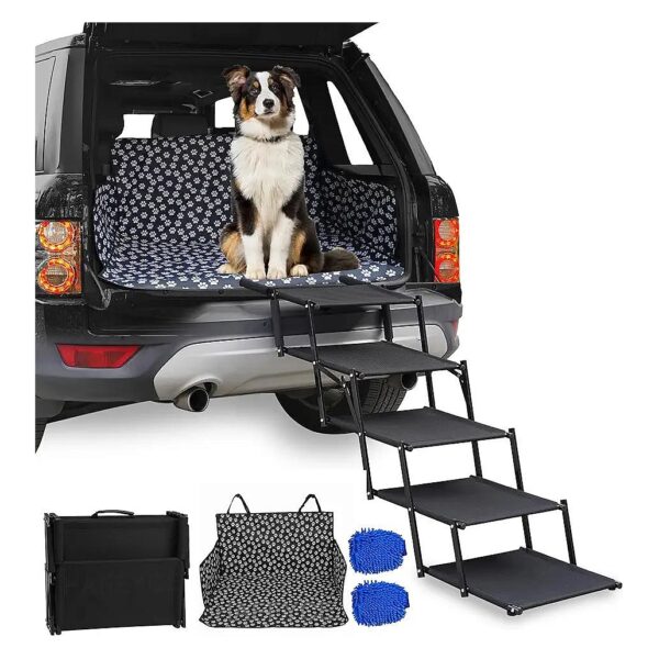 Dog Ramps for Large Dogs with Adjustable Length