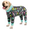 Dog Recovery Suit after Surgery with Long-Sleeved Design for Postoperative Wounds