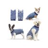 Dog Recovery Suit for Comfortable Stretching and Movement During Post-Surgical Recovery