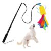 Dog Rope Toys with Flirt Pole and Bungee for Interactive Play and Exercise Training