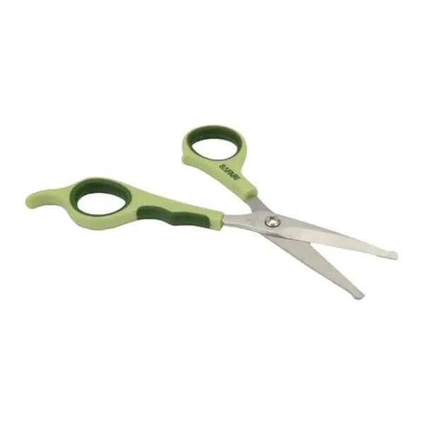 Dog Safe Scissors for Trimming Hair Around Eyes Face Ears and Paws with Rounded Ends