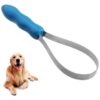 Dog Shedding Brush with Stainless Steel Blade for Thick Coats