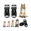 Dog Shoes with Anti Slip Rubber Soles for Winter Snow and Rain Protection for Small Dogs