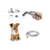 Dog Shower Attachment with 2 Spray Handheld Shower Heads and Water Flow Control