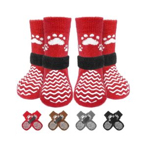 Dog Socks with Anti Slip, Paw Protection, Prevent Licking, Traction Control, Senior Dogs