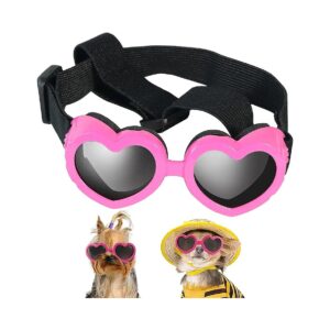 Dog Sunglasses with Anti-Fog and Windproof Features for Small Breed Dogs