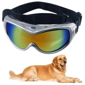 Dog Sunglasses with UV Protection and Anti-Fog for Medium and Large Dogs