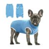 Dog Surgery Recovery Suit, Breathable Anti-Licking Onesie for Post-Operative Wounds