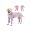 Dog Surgery Recovery Suit for Male and Female Dogs with Adjustable Design