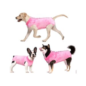 Dog Surgery Recovery Suit with High-Elastic Fabric for Small Medium Large Dogs