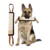 Dog Tough Jute Bite Pillow for Tug of War and Interactive Play