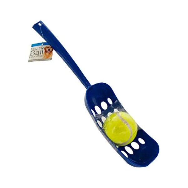 Dog Toy Ball Launcher with Sturdy Plastic and Tennis Ball