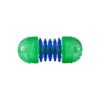 Dog Toy for Longer-Lasting Fun with Squeaky Treat Dispenser and Treat Ring