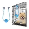 Dog Training Aids with Puzzle Treat Dispenser and Adjustable Rope for Puppies