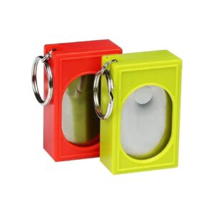 Dog Training Clickers 2Pcs In Red And Lime Green For Basic Obedience