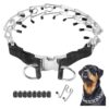 Dog Training Collar with Integrated Prong and Comfort Tips for Effective Results