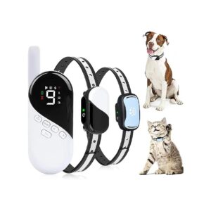 Dog Training Collar with Remote and Shock for Large Dogs, Up to 1000ft Wireless Range