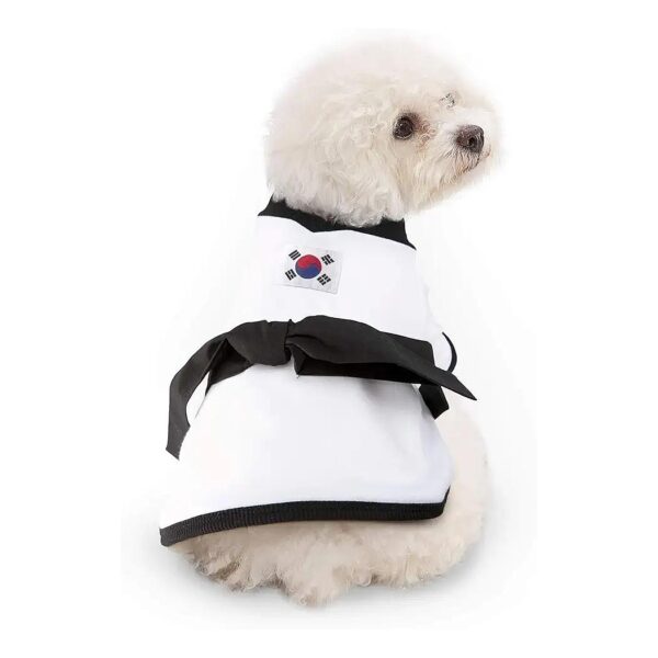 Dog Training Costume with Black Belt Uniform Fleece Sweatshirt Medium