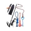 Dog Training Equipment with Flirt Pole and 3-Pack Dog Toys for Large Breeds