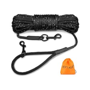 Dog Training Leash with Reflective Recall Lead for Puppy and Small Dogs, 15 FT Long