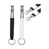 Dog Training Whistle 2 Pack for Recall Silent Ultrasonic Adjustable Whistle with Lanyard