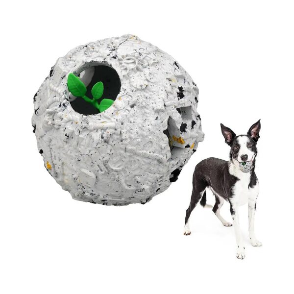 Dog Treat Ball for Aggressive Chewers with Slow Feeding Dispenser for Small Breeds