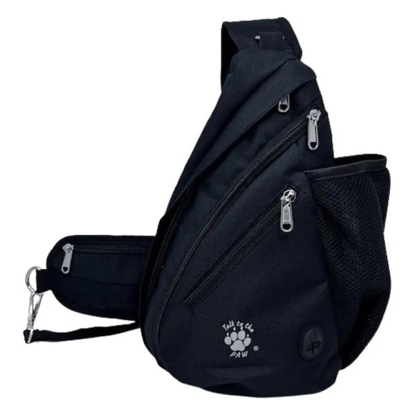 Dog Treat Pouch Pet Training Bag with Hands-Free Leash and Poop Bag Holder