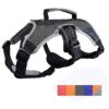 Dog Vest Harness with Reflective Trim and Lifting Handles for Safe Walks