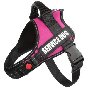 Dog Vest Harness with Soft Padded Lining and Neoprene Inner Lining for Comfort