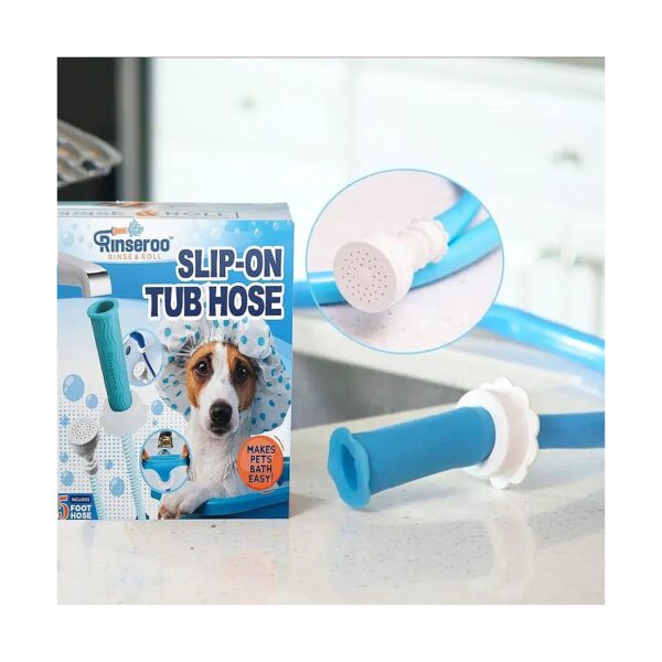 Dog Washing Hose Attachment for Bathroom Tubs with No Installation Needed