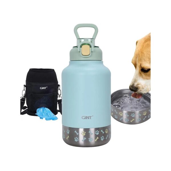 Dog Water Bottle with Insulation and Outdoor Travel Gear