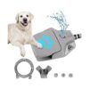 Dog Water Fountain with Adjustable Water Flow and 3 Nozzles