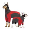 Dog Winter Coat with Four-Leg Style and Sung Fit for Small Medium Large Dogs