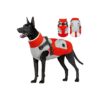 Dog Winter Coat with Harness Built In and Waterproof Material for Extra Large Dogs