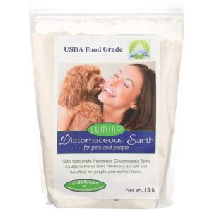 Dog and Cat Food Grade Diatomaceous Earth for Gut Health 5lbs