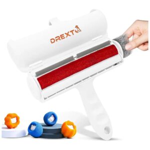 Dog and Cat Hair Removal Made Easy with Reusable Lint Rollers for Furniture and Carpets