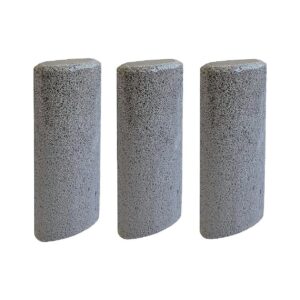 Dog and Cat Hair Remover for Car, Home, and Clothing, 3-Pack Pumice Stones