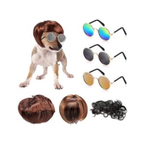 Dog and Cat Head Accessories for Holiday Decor and Cosplay