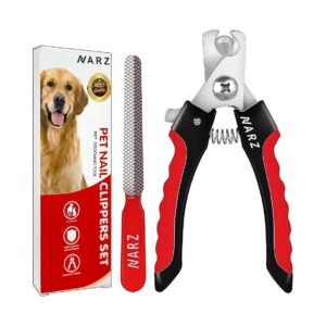 Dog and Cat Nail Clippers with Safety Lock to Prevent Over Cutting and Pain