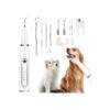 Dog and Cat Teeth Cleaning Kit with Ultrasonic Tooth Cleaner, Cleaning Heads, and Wrench