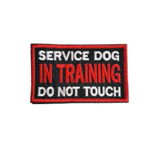 Dog in Training Patch for Workers and Handlers with Tactical Vest