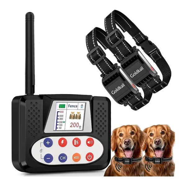 Dogs, Remote Training Collar, 4GHZ Signal, 100 Safety, Waterproof