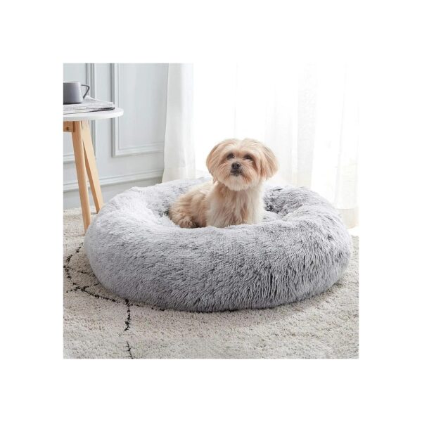 Donut Cuddler Bed for Small to Medium Dogs and Cats with Full Sense of Security