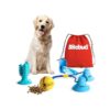 Double Suction Cup Rubber Toys for Pet Fun and Teeth Cleaning