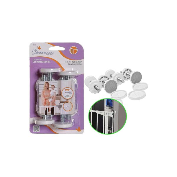 Dreambaby Chelsea Liberty Gates Installation Kit with Tension Knobs and Bolts