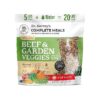 Dried Beef Dog Food with 7 Nutritious Veggies and 3 Vitamin-Rich Fruits