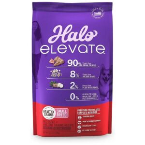 Dried Raw Coated Dog Food with High-Quality Ingredients and No Artificial Preservatives