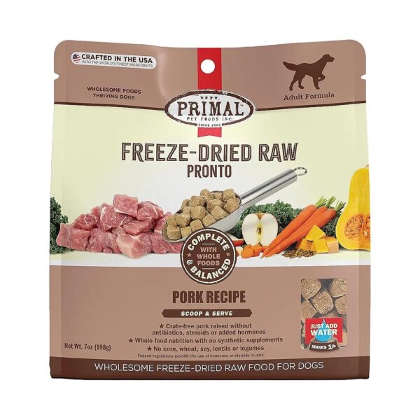 Dried Raw Dog Food Cubes for Adult Dogs