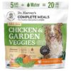 Dried Whole-Grain Dog Food with Chicken, Veggies, and Pregnancy-Safe Ingredients